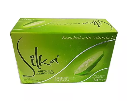 Silka Green Papaya & Herbal Soap 1 X 135G
