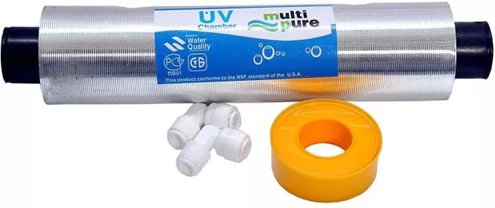 "XISOM R.o 1*Ultravoilet Multipure 1*teflon 1*Philiphs Tube 2*Elbow for Water Purifier RO Service Kit Media Filter Cartridge (0.5, Pack of 4)"