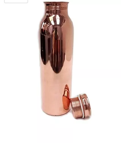 Copper Water Bottle - 1000Ml Set Of 1 - Minerva Naturals