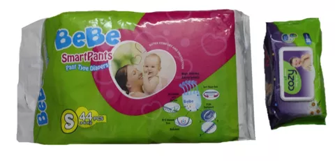 Baby Pant Diaper With Wipes