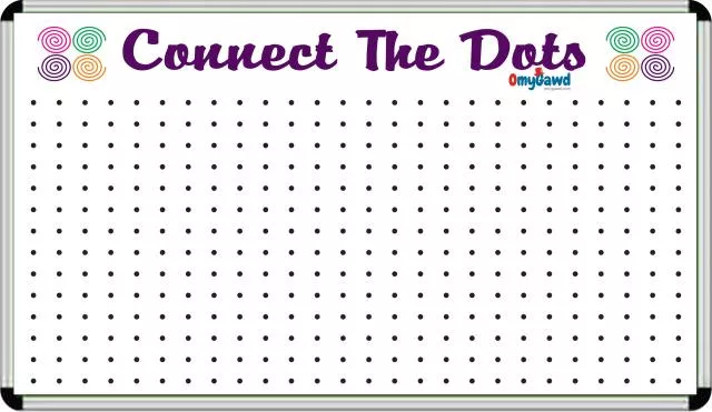 Connect the Dots Game Board(1.5 feet x 2 feet)