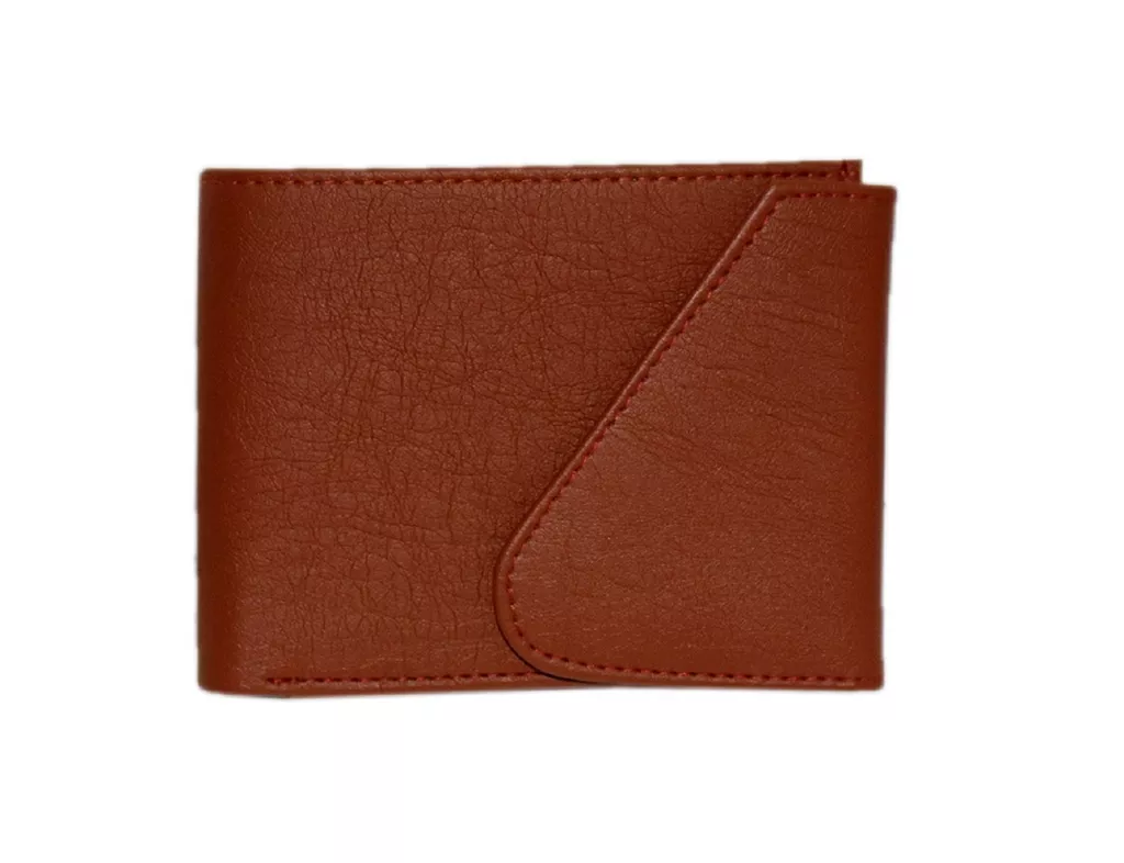 Men Tan Artificial Leather Wallet