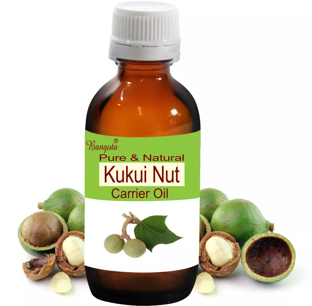 Kukui Nut Oil -  Pure & Natural  Carrier Oil