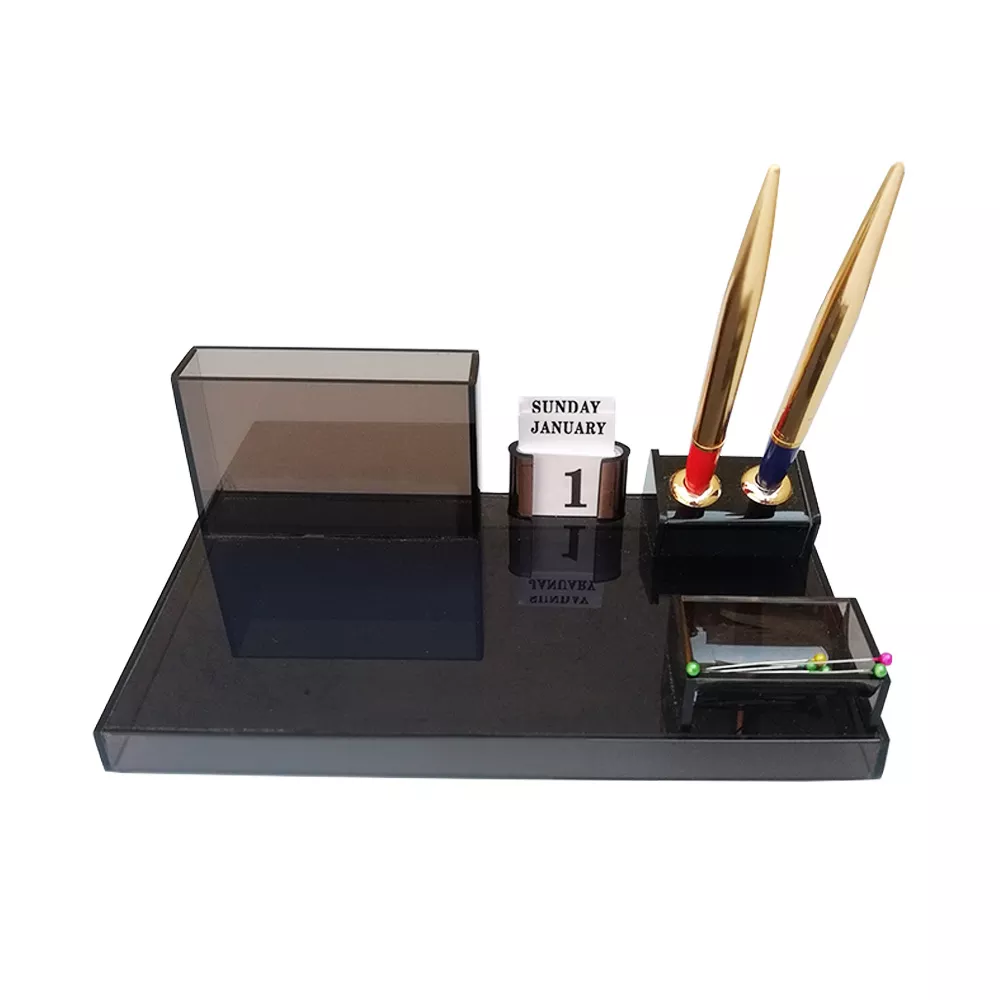 Panku Plastic Pen Stand For Office And Study Table
