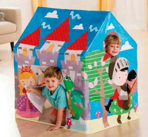 UNIQUE - INTEX FUN COTTAGE TENT HOUSE FOR KIDS - ATTRACTIVE COLOR- STYLISH LOOK