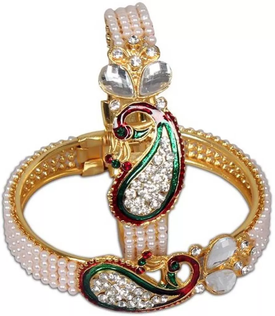Fashion Jewels Exclusive Peacock Bangle For Girls And Woman