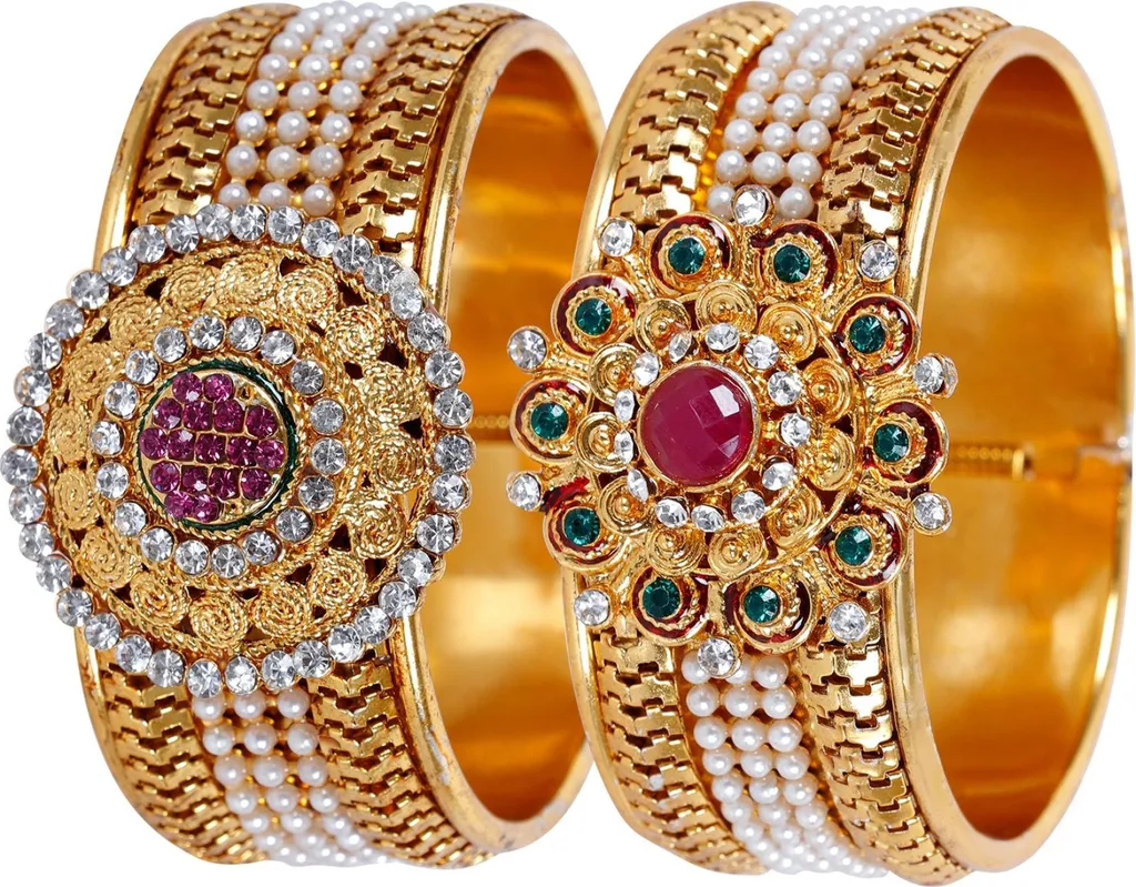 Fashion Jewels free Size Bangles For girls And Woman