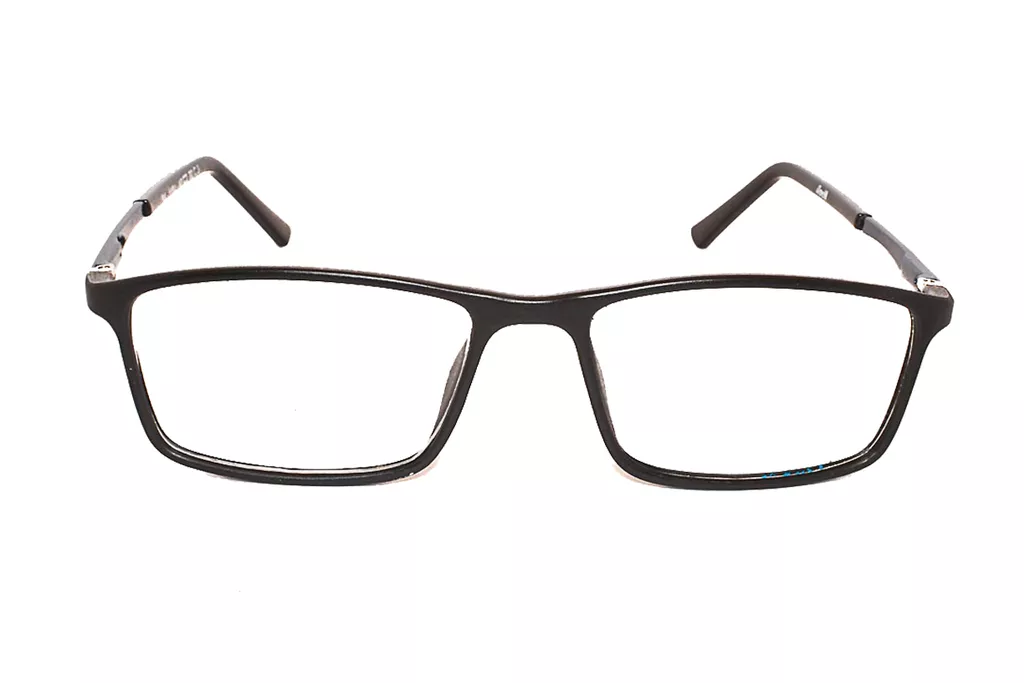 1184-1 Blue-Black Retro Square Full Frame Small Size 48 Men & Women EyeGlasses