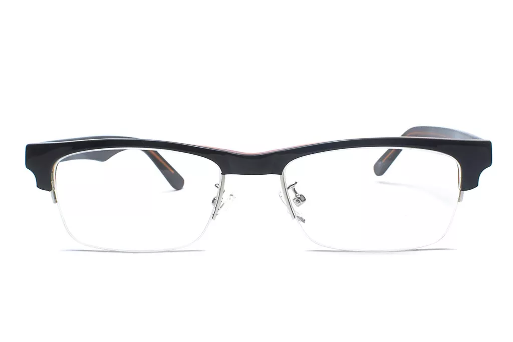 Brown Club Master Half Frame Medium Size 51 Men & Women EyeGlasses