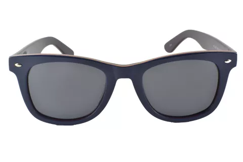 iZoom YC-1027-C6 Blue Grey Wayfarer Small Size 50 Men & Women Sunglasses