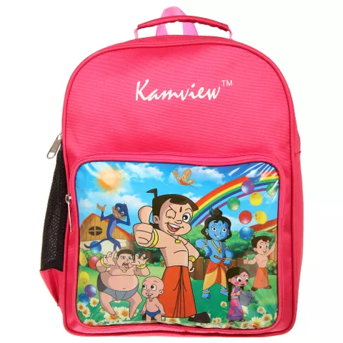 Kamview 16 L Pink Colour Kids School Bag KVB-S-P2
