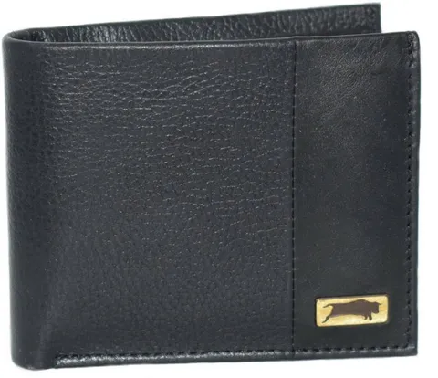 Ox Rodeo Men Casual Black Genuine Leather Wallet