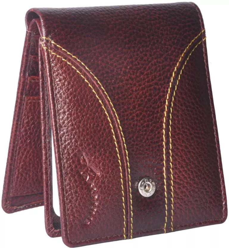 Tamanna Men Casual Brown Genuine Leather Wallet  (8 Card Slots)