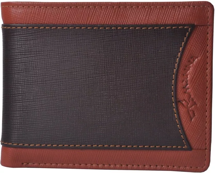 Tamanna Men Tan, Brown Genuine Leather Wallet  (3 Card Slots)