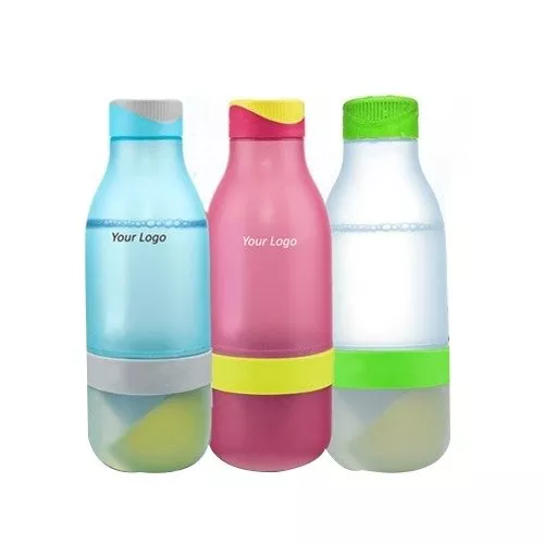Brand your brand Plastic Fruit Infuser Bottle, 650 ML.for Kids,Teens,Travellers, Camping, Sports, Office Desk,School Kids Water Supply