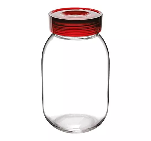 Rising Star Glass Round Jar, 1200 ml