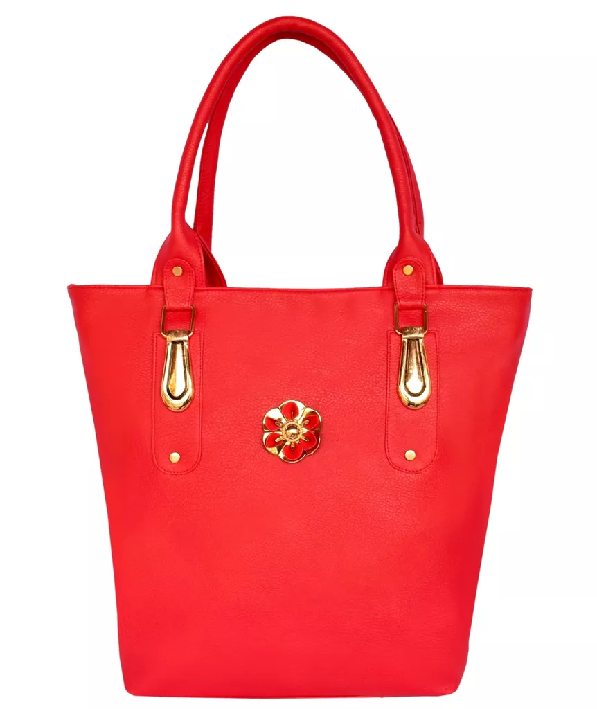Hand bags for women stylish (RED) (HBD66)