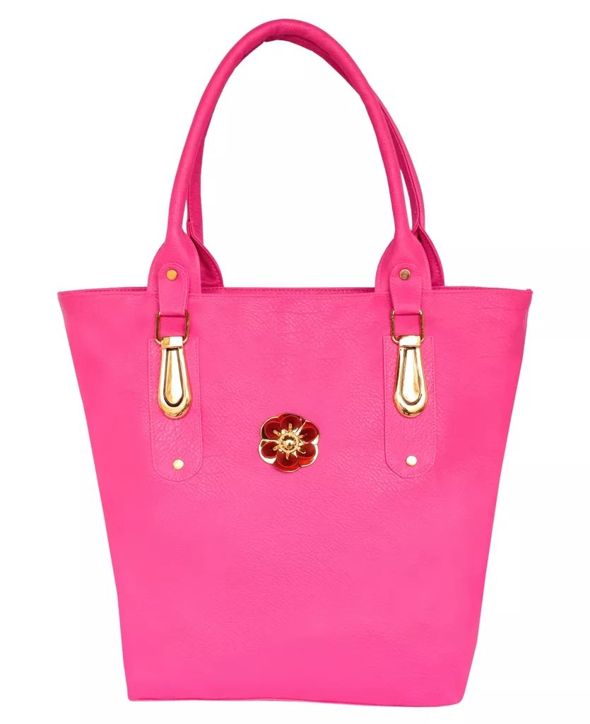 Hand bags for women stylish (PINK) (HBD68)