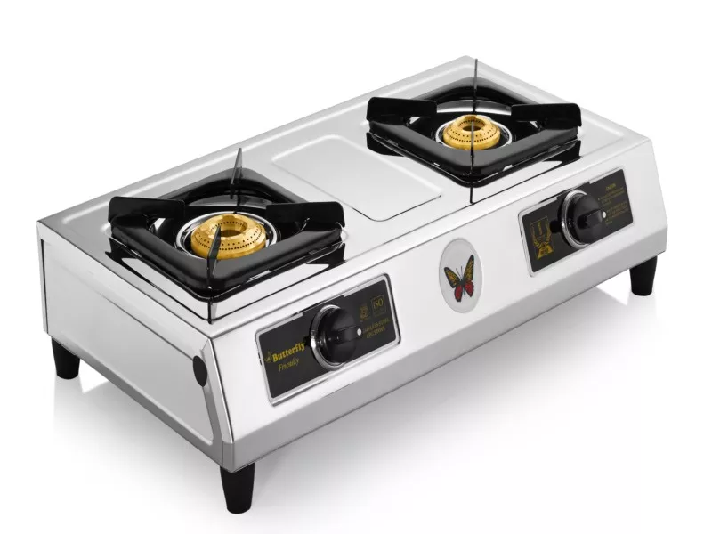 Butterfly Friendly 2 Burner Gas Stove
