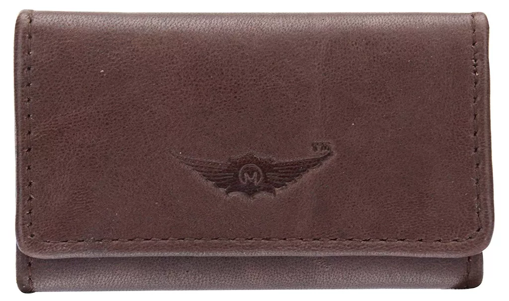 Maskino Leathers Leather Key Pouch (Brown)