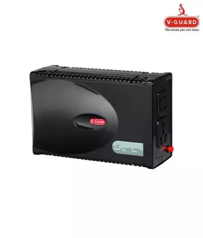 V-Guard VG Crystal Voltage Stabilizer for Television (Black)