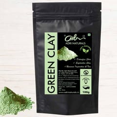 Green Clay for Face Pack and Mask (100% Pure & Natural) - 100g