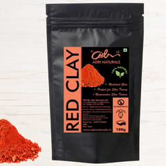 Red Clay for Face Pack and Mask (100% Pure & Natural) - 100g