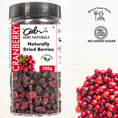 Dried Cranberry (Naturally Dried, 100% Natural)