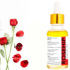 Rosehip Oil, Cold Pressed (100% Pure & Natural)