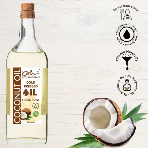Coconut Oil (Cold Pressed, 100% Pure and Natural) Coconut Oil (Cold Pressed, 100% Pure and Natural)