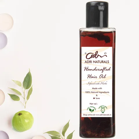 Handcrafted Hair Oil (Infused with Herbs)