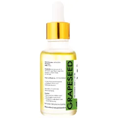 Grapeseed Oil, Cold Pressed (100% Pure & Natural)