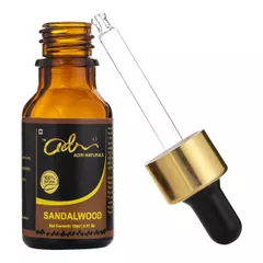 Pure Sandalwood Oil, 100% Natural - 15ml (For External Application)