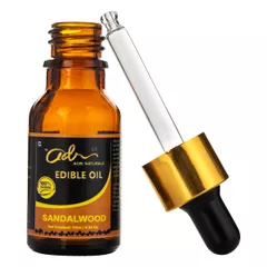 Sandalwood Oil (100% Pure & Natural, Edible Grade) - 10ml