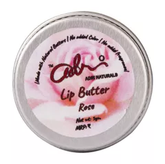 Lip Butter - Rose, 5g (100% Natural Ingredients)