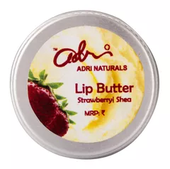 Lip Butter - Strawberry & Vanilla, 5g (100% Natural Ingredients)