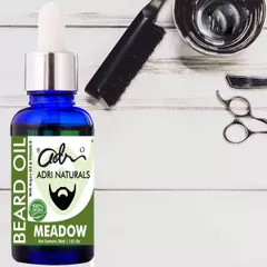 Beard Oil - Meadows (30ML), With Almond, Sandalwood & Cedarwood Oil