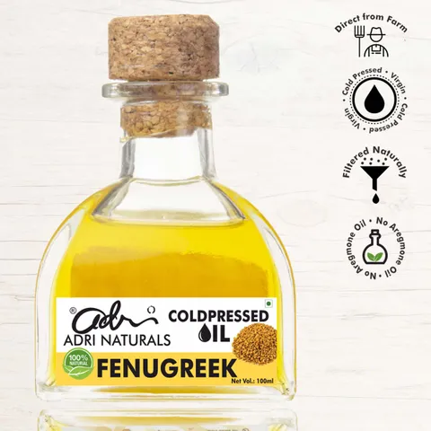 Fenugreek Oil, 100ml (100% Pure and Natural)