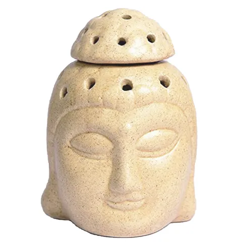 Buddha Face Candle Aroma Diffuser with Cap
