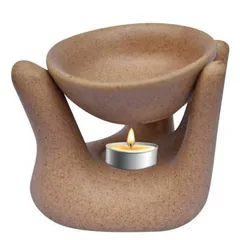 Hand Shape Candle Aroma Diffuser with Cap