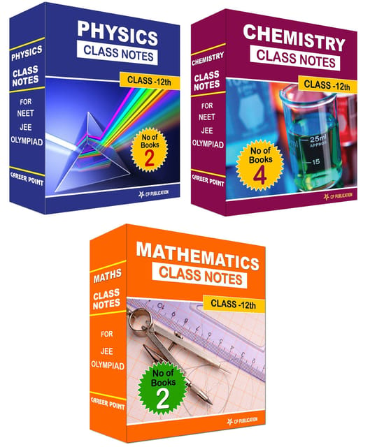 Class Notes 12th PCM (Set of 7 Volumes) For JEE/Olympiad