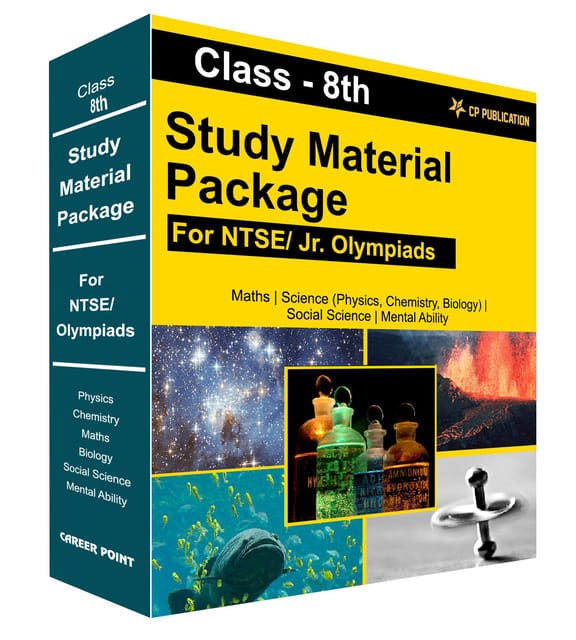 Class 8th Study Material Package For NTSE/ Jr. Olympiads