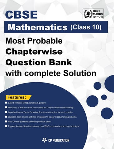 CBSE Maths Class 10th - Most Probable Questions Bank with Complete Solution For 2022-2023