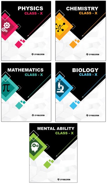 CBSE Class-10th Foundation Study Package PCMBM (Science + Maths + Mental Ability) For IIT-JEE,NEET & Olympiad
