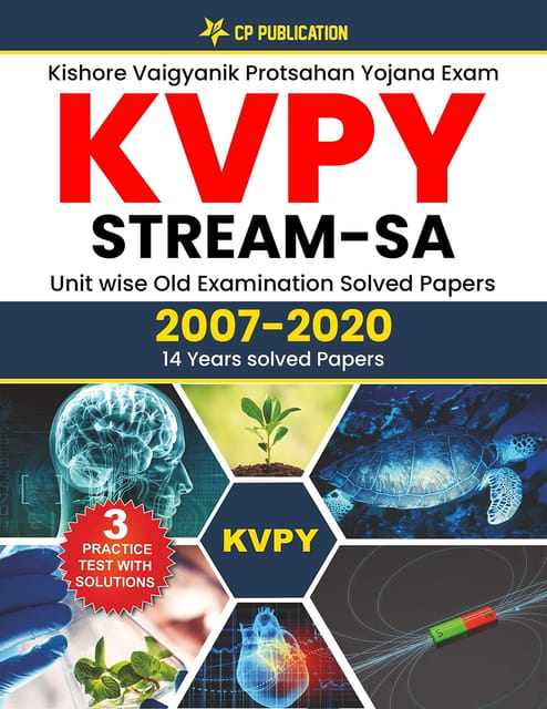 KVPY-SA 14 Years Solved Papers 2020-2007 with Free 3 Practice Papers By Career Point Kota