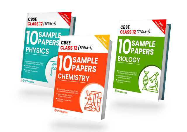 CBSE XII Physics, Chemistry, Biology (PCB) 10 Sample Question Papers for CBSE Board Term 1 By Career Point Kota
