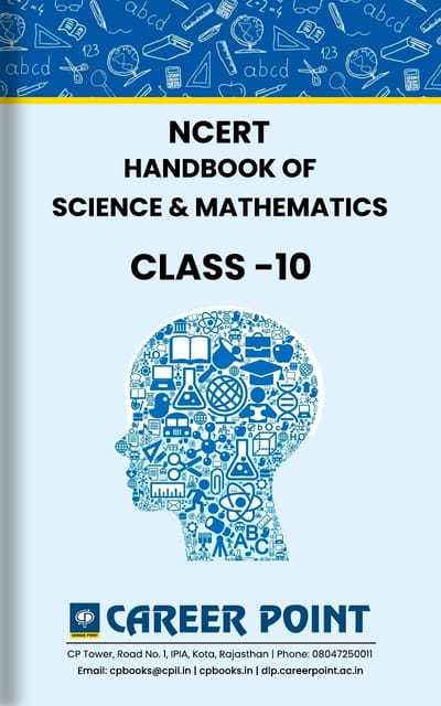 Class 10 -NCERT Handbook of Science & Mathematics Formulae Book
