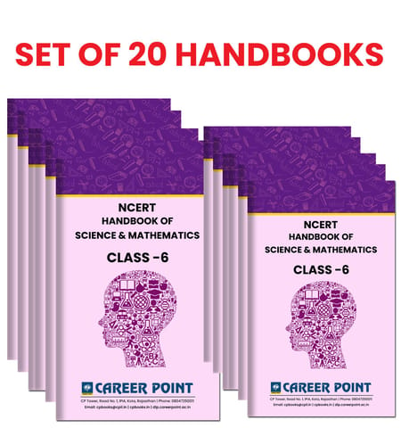 Class 6 NCERT Formulae Handbook- Science & Mathematics (Set of 20 Books) Exclusive for Schools, Coachings, Libraries