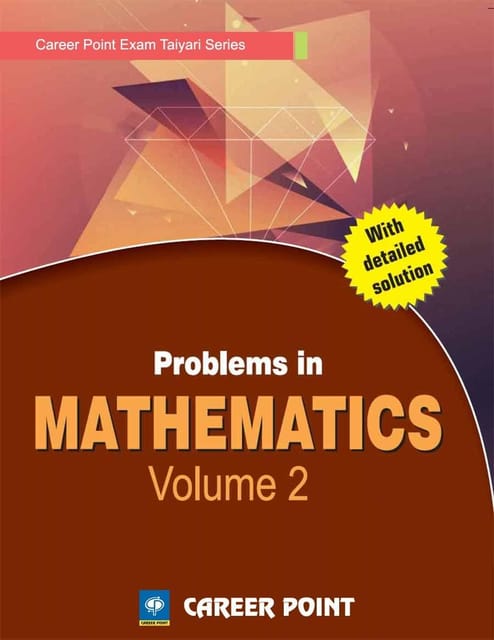 Problems in Maths for JEE (Main & Advanced) - Volume 2