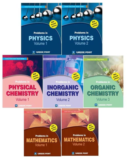 Problem in Physics, Chemistry, Maths (Set of 7 Books Combo pack) For IIT-JEE Main & Advanced By Career Point Kota